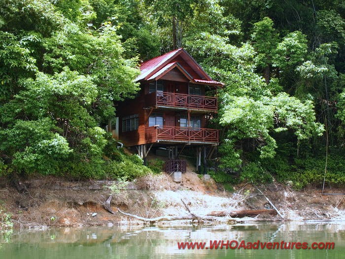 Belum Eco Resort Dormitory facing the lake